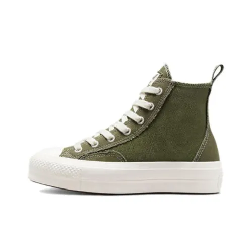 Converse Chuck Taylor All Star Women's Lift Platform High 'Oversized Patch'