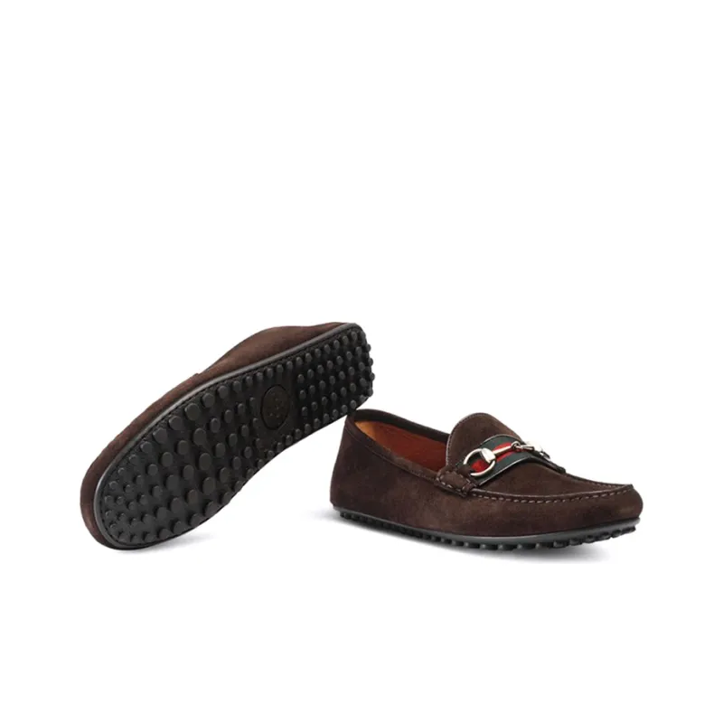 GUCCI Fashion Sneakers 'Brown' Men's-4
