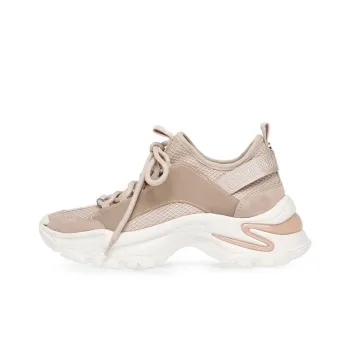 STEVE MADDEN Chunky Sneakers Women's Low-Top Nude