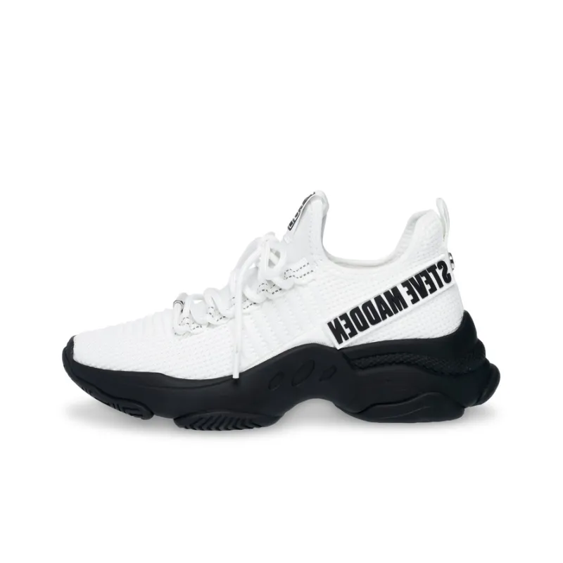 STEVE MADDEN Low-Top Chunky Sneakers Women's White-0