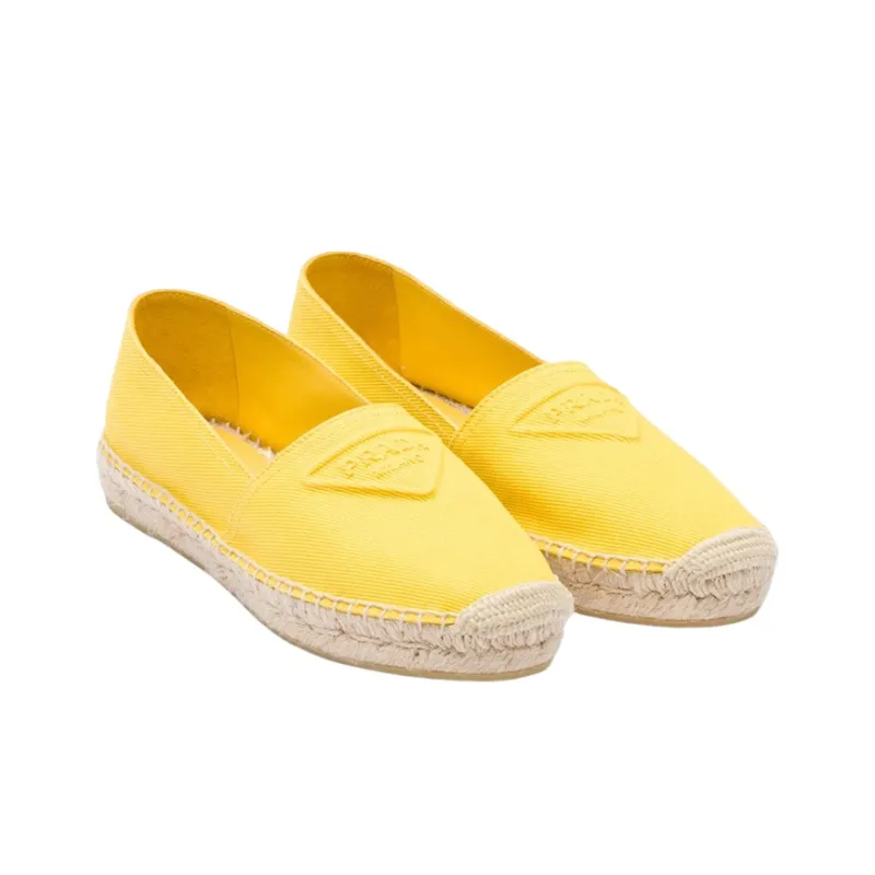 PRADA Casual Single Shoes Women's Yellow-2