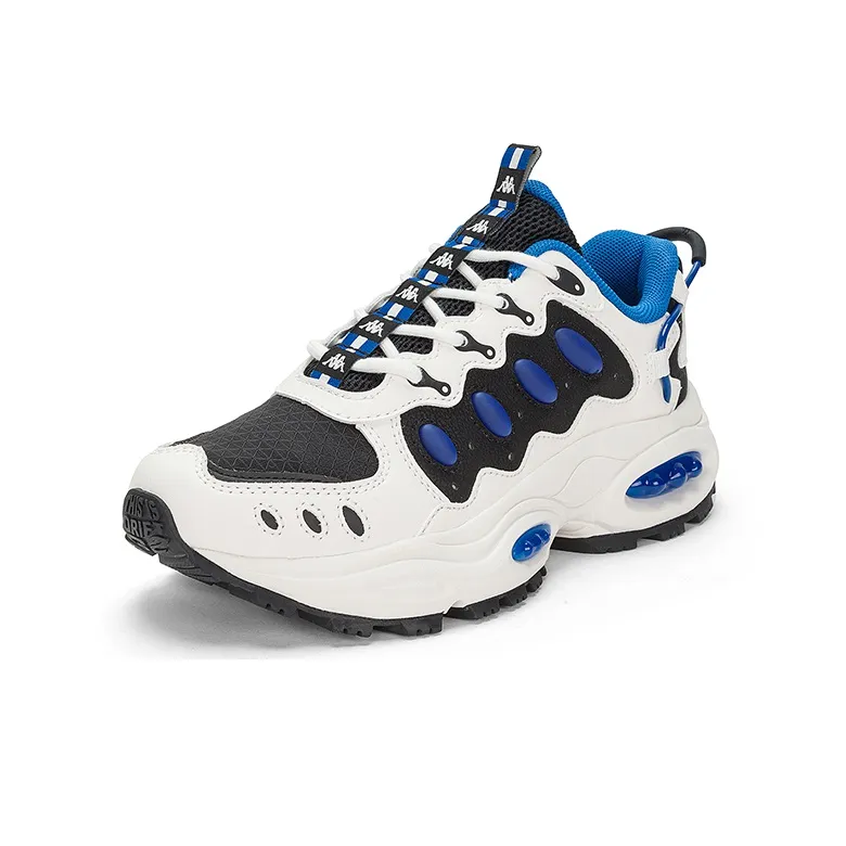 Kappa Non slip Wear resistant Shock Absorption Low Top Chunky Sneakers Unisex-1