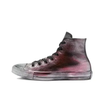 Converse Chuck Taylor All Star Waxed Metal Anti Slip And Wear Resistant Coverage High Top Canvas Shoes Men's Red