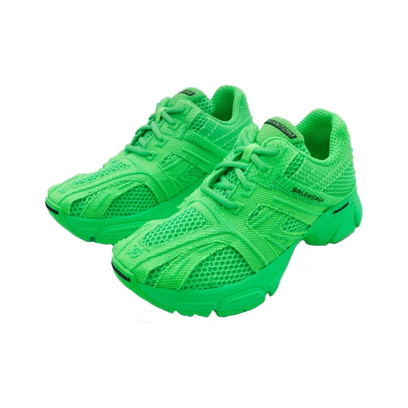 Balenciaga Phantom Casual Shoes Women's Neon Green-1