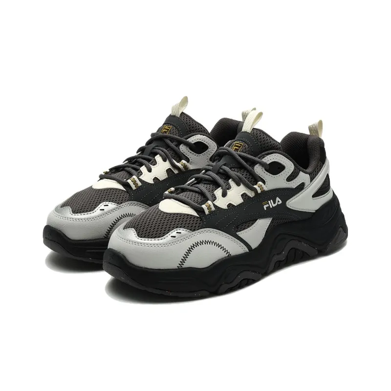 FILA Fusion Collina Sneakers 'Black Grey' Women's-2