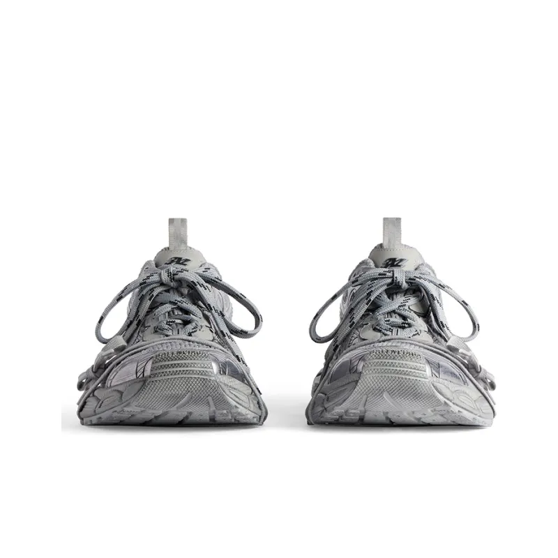 Balenciaga 3XL Sneakers 'Grey Mesh And Polyurethane' Women's-2