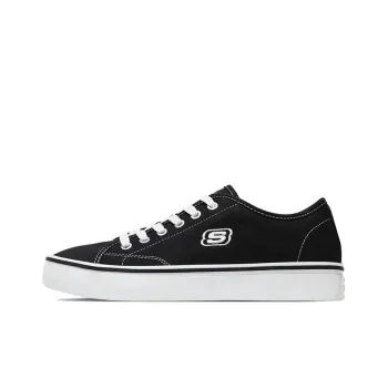 Skechers Cupsole 1 Low Canvas Shoes Black Women's
