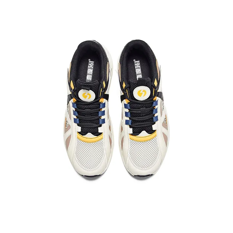 361° Chunky Sneakers Men Low Top White/Gray/Black-1