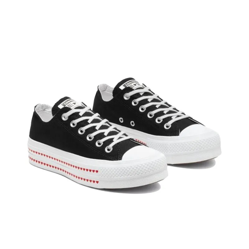 Converse Women's Chuck Taylor All Star Lift Low 'Love Fearlessly' Women's-2