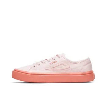 FILA Sail Anti Slip And Wear Resistant Breathable Low Top Canvas Shoes Women's Quartz Rose
