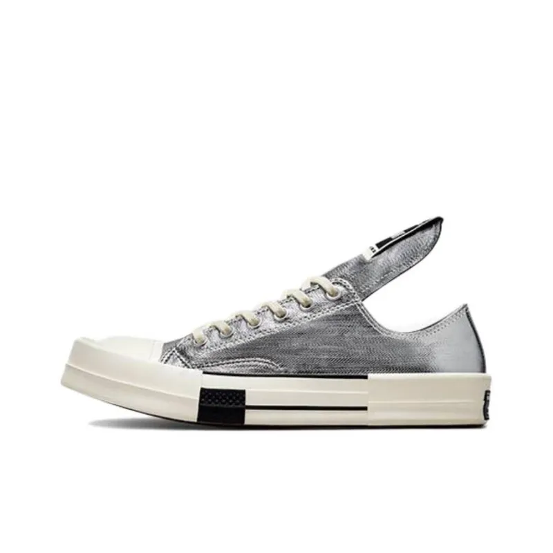 Converse Turbodrk Chuck Taylor All Star 70 Ox Rick Owens Drkshdw Silver White-0