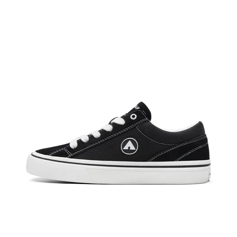 Airwalk Canvas Shoes Unisex Low-Top Black-0