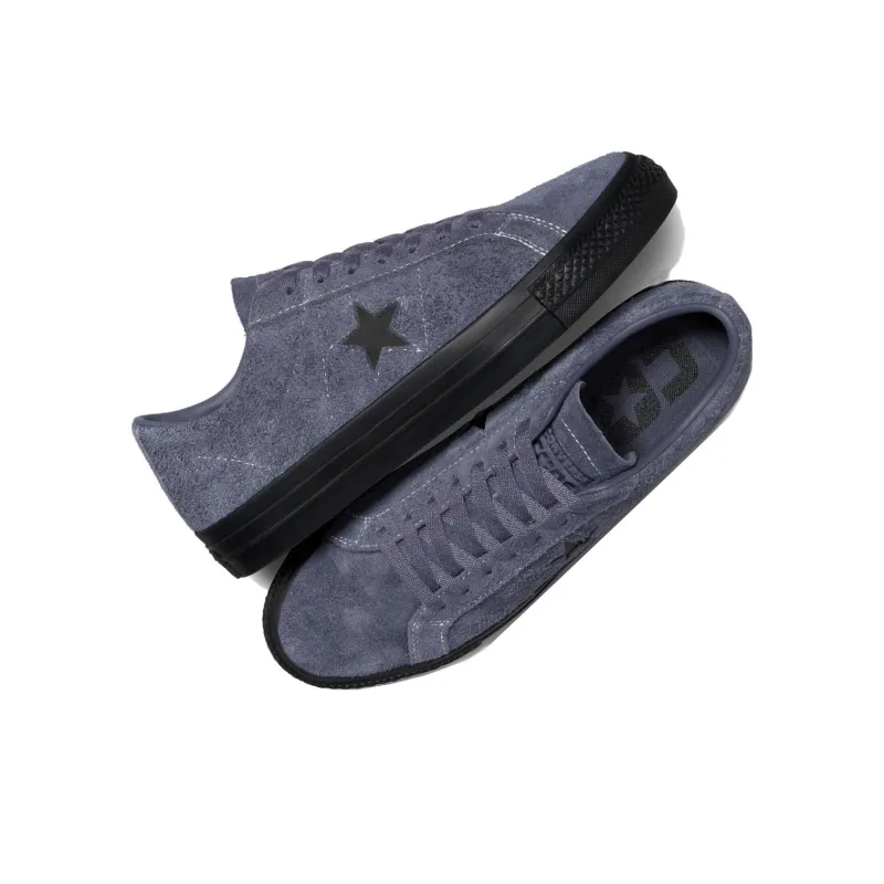 Converse One Star Pro Vintage Suede Low 'Dark Moth Black'-3