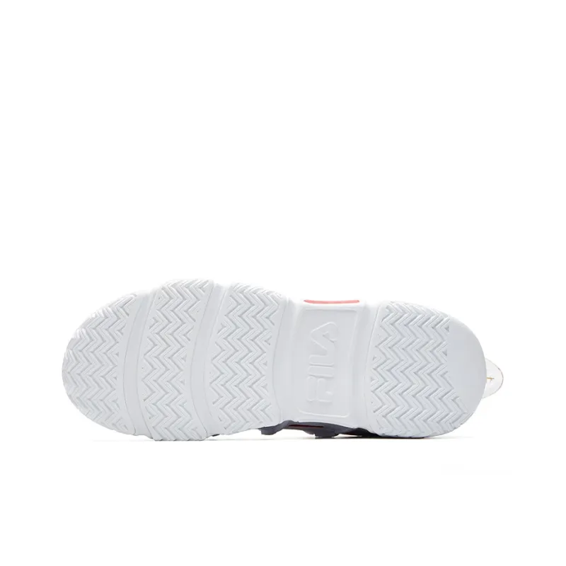 FILA Heritage White/Red Women's-5
