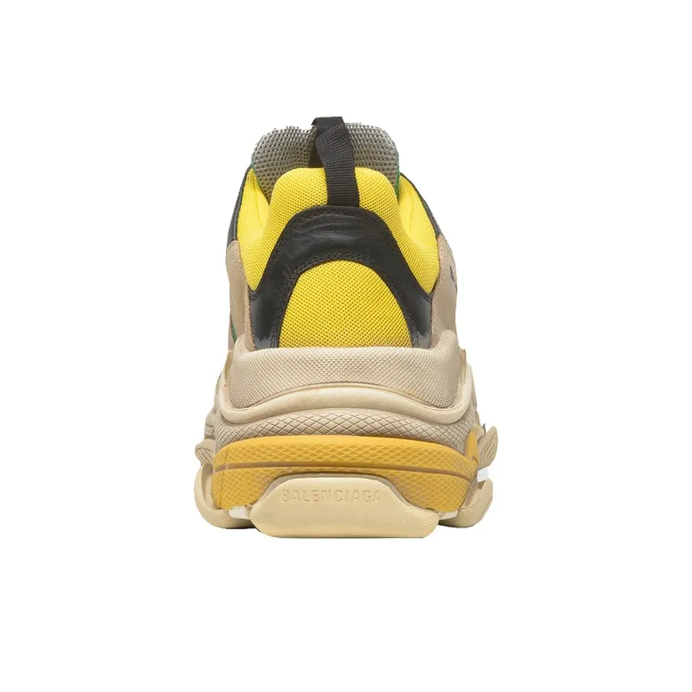 Balenciaga Triple S Neon Yellow 2018 Reissue-4