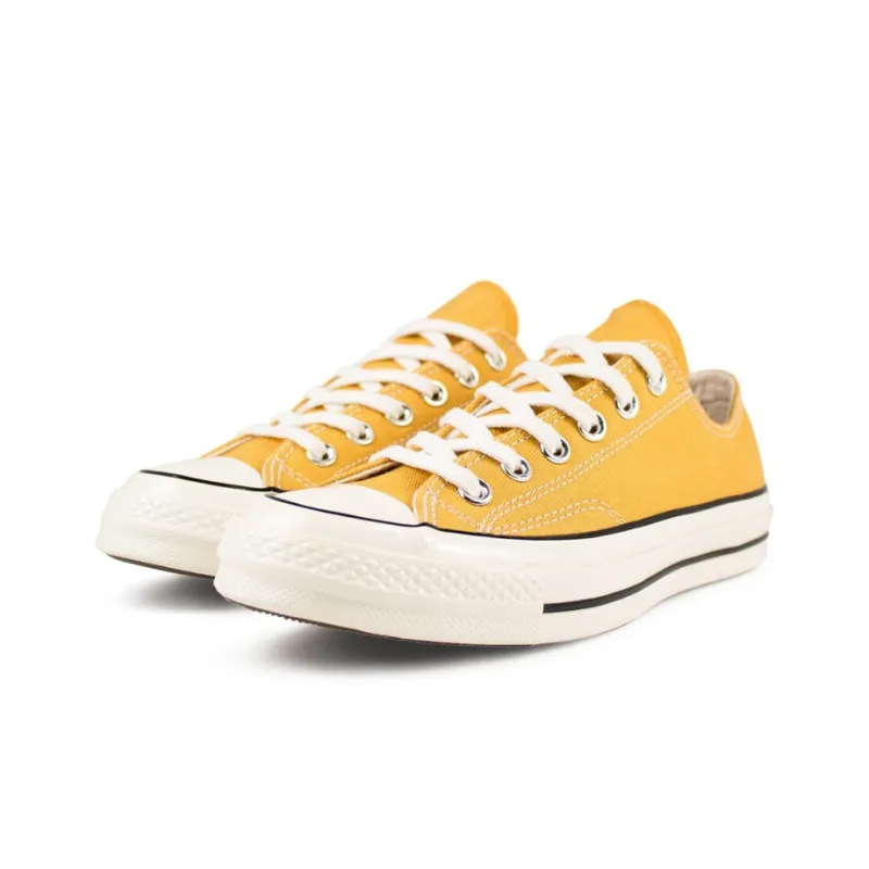 Converse Chuck Taylor All Star 1970s Anti Slip Wear Resistant Low Top Canvas Shoes Unisex Yellow-2