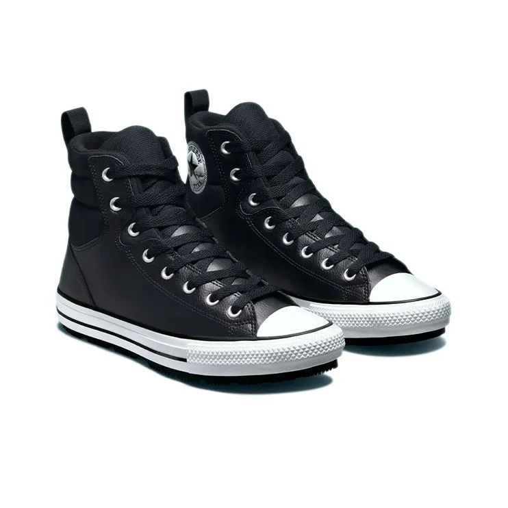 Converse Chuck Taylor All Star Hi Berkshire Boot Black White-2