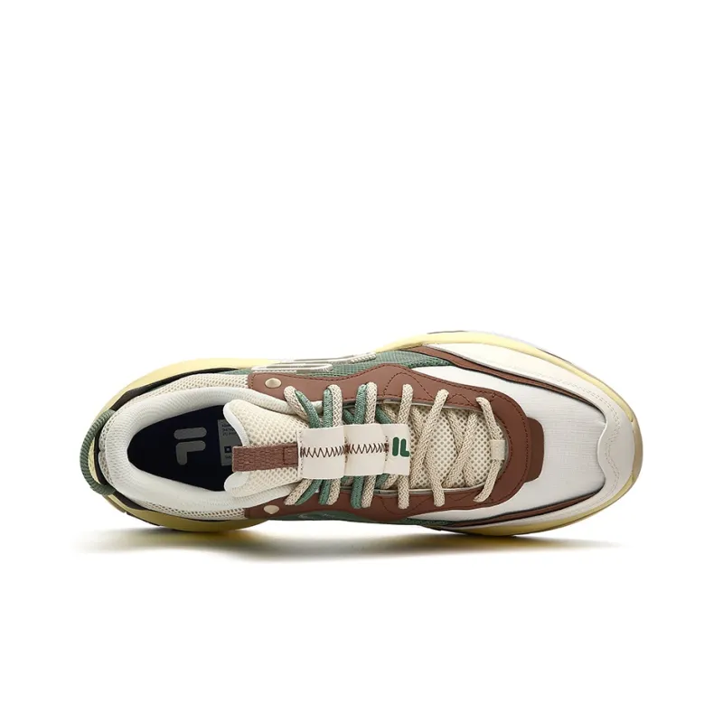 FILA FUSION Cheese Sneakers 'Brown Green'-2