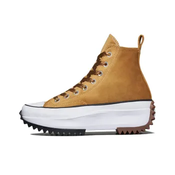 Converse Run Star Hike High Top Canvas Shoes Yellow