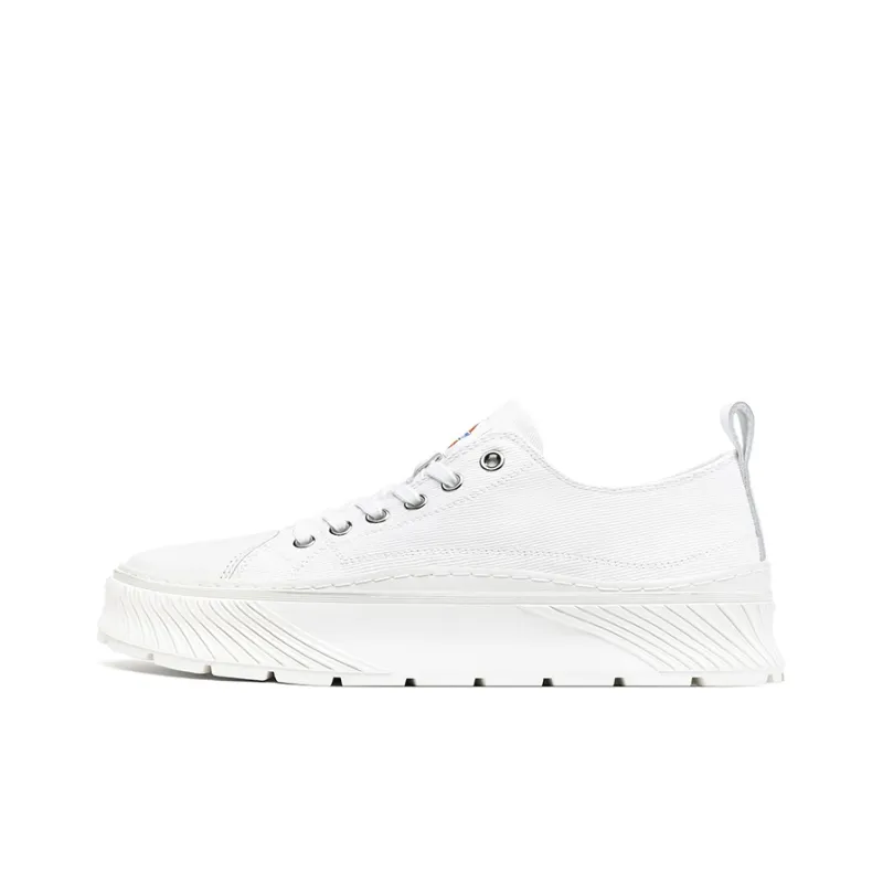 Dickies Canvas Shoes Men Low-Top White-0