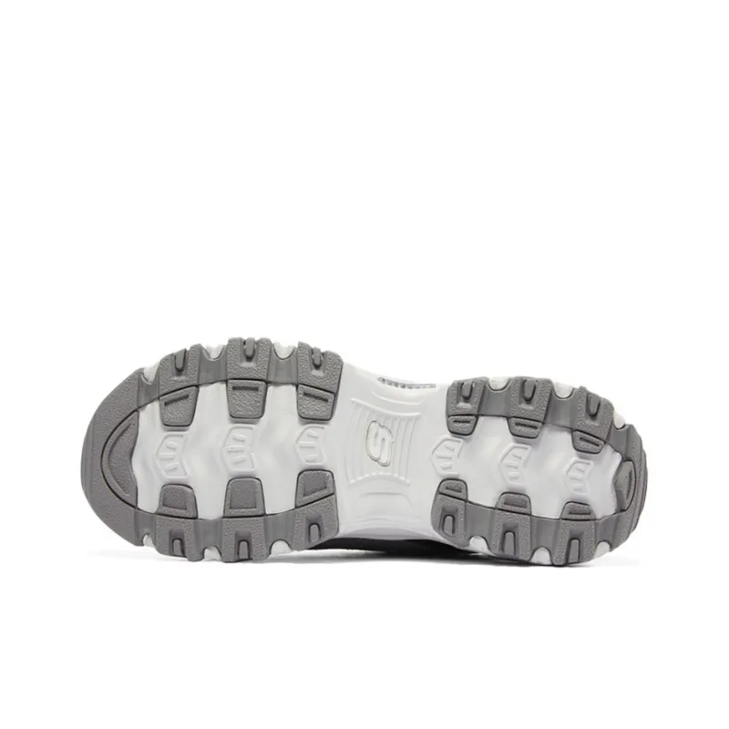 Skechers D'Lites 1.0 'Black Gray' Women's-4