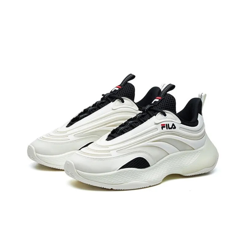 FILA FUSION Fila Ray 2 Low Top Clunky Shoes White-2