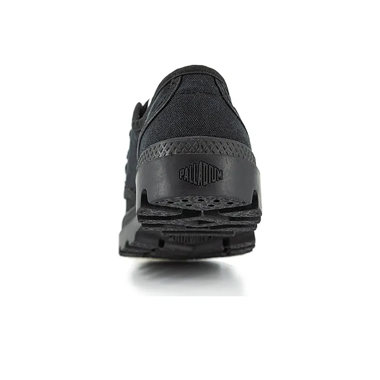 Palladium Pampa Oxford Lightweight Breathable Wear Resistant Slip Resistant Warm Low Top Canvas Shoes Women's Black-2