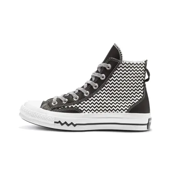 Converse Chuck Taylor All Star 70 Hi Mission V White Black Women's