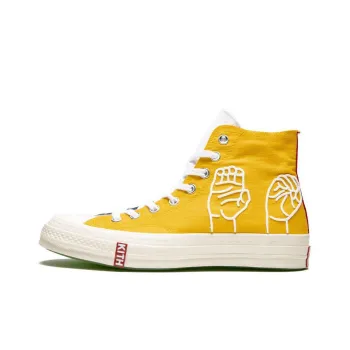 Converse Chuck Taylor All Star 70 Hi Kith X Coca Cola Goldenrod Dress Blues Friends And Family