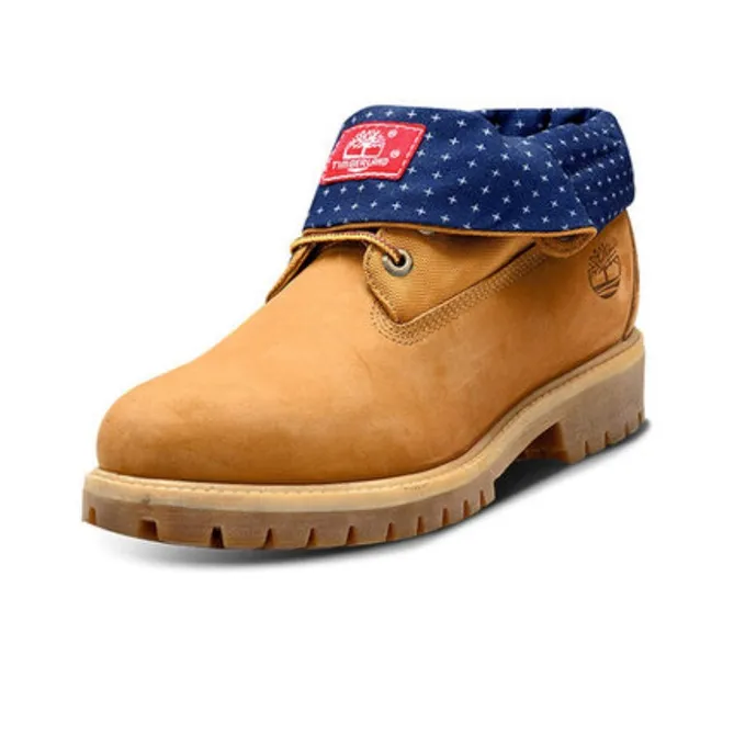 Timberland Roll Top Boots Basic 'Wheat Blue'-2