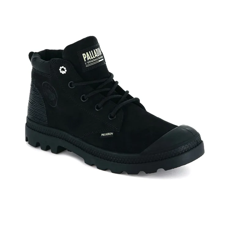 Palladium Pampa Outdoor Boots Women's High Top Black-2