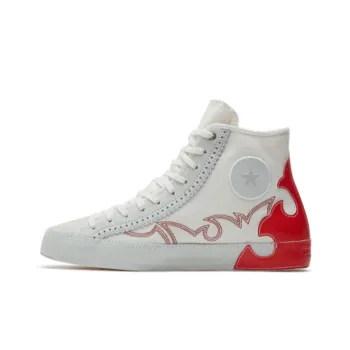 Converse Chuck Taylor All Star Sasha High Top Canvas Le Egret Red Women's