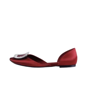 Roger Vivier Chips Casual Single Shoes Women's Red