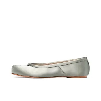 Maison Margiela Tabi Satin Ballerina Shoes