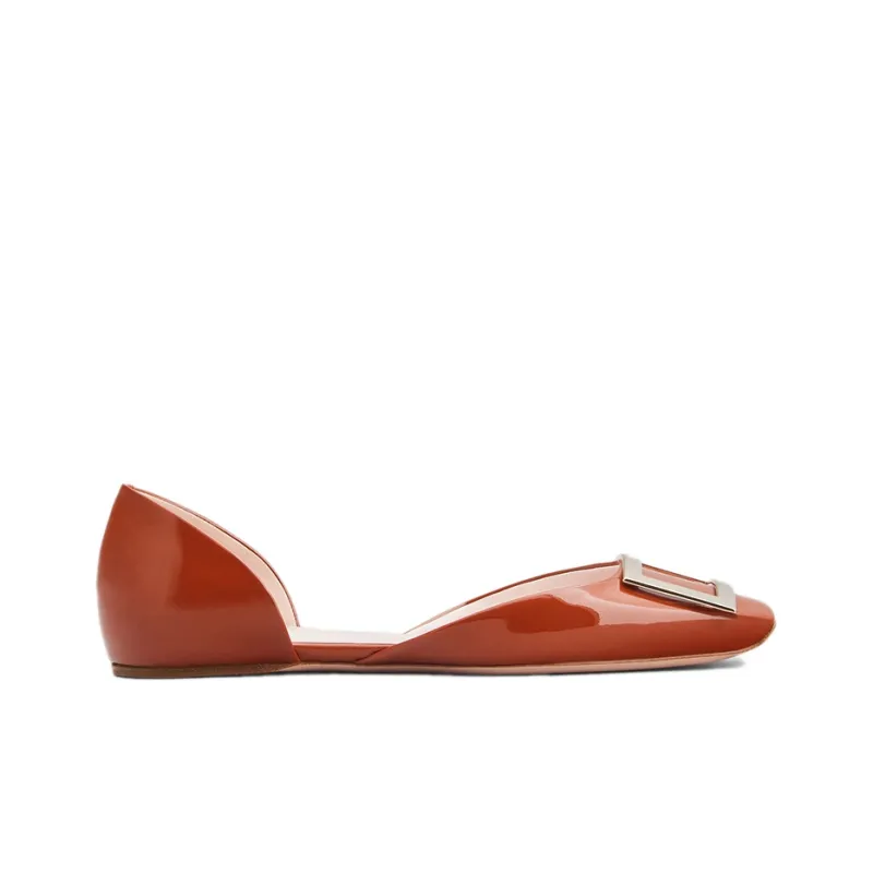 Roger Vivier Trompette Dorsay Women's Casual Shoes Women's Orange-1