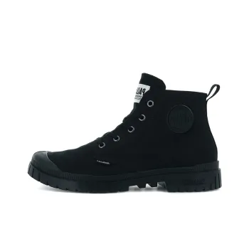 Palladium Pampa Sp20 Hi Canvas Anti-Slip And Wear-Resistant Breathable High-Top Canvas Shoes Unisex Black