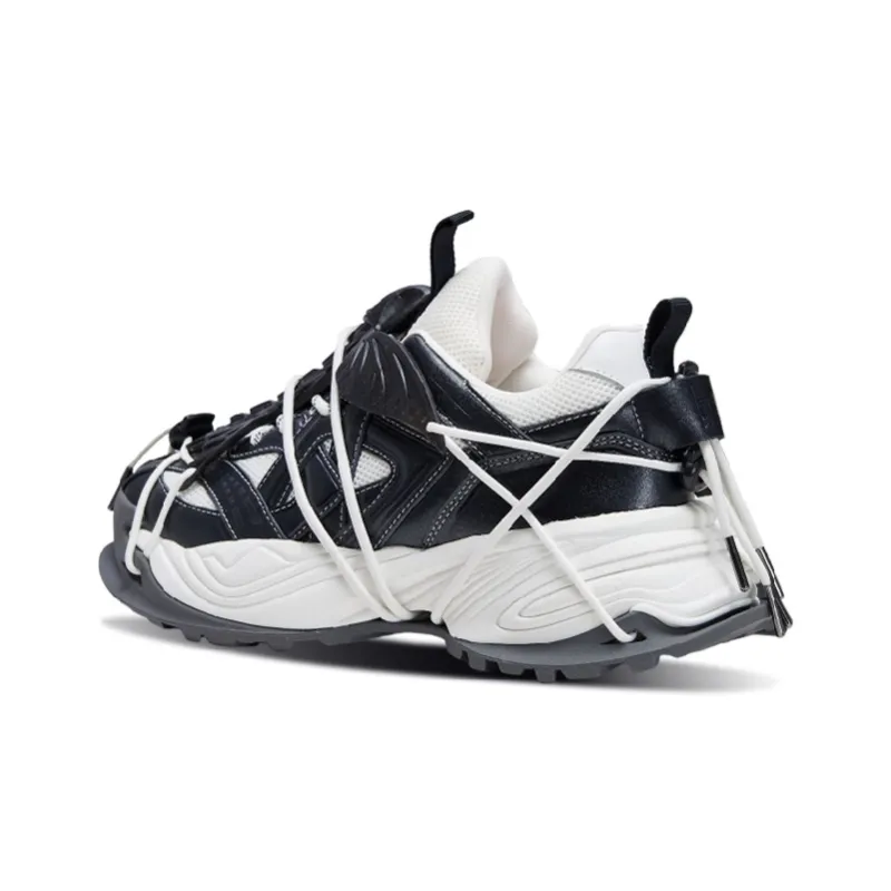 㦱 Wen Ray Low-Top Chunky Sneakers Unisex White-15
