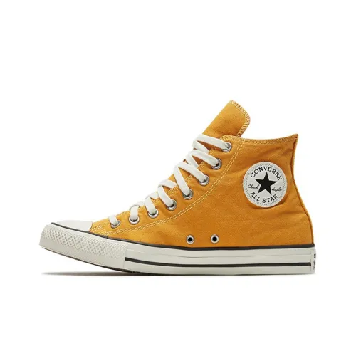 Converse Chuck Taylor All Star Canvas Shoes Unisex High-Top Orange/Yellow