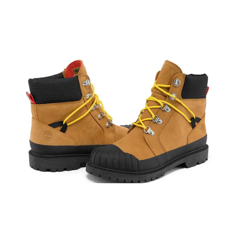 Timberland Heritage Rubber Toe 6 Inch Hiking Boot 'Wheat' Women's-4