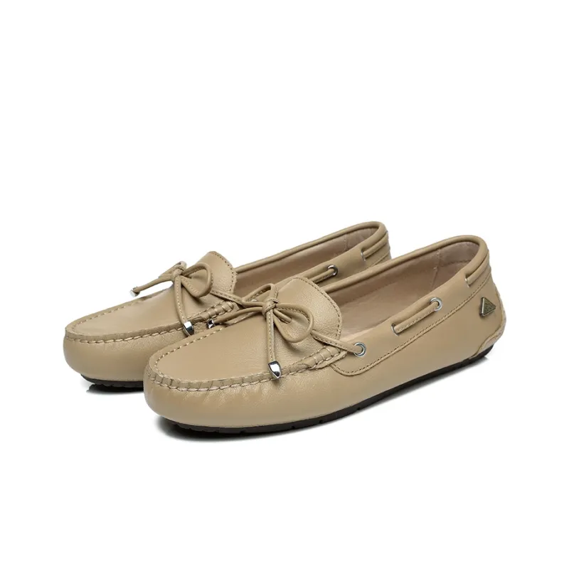 EVERAU Women's Casual Shoes Women's Low Top Brown-2