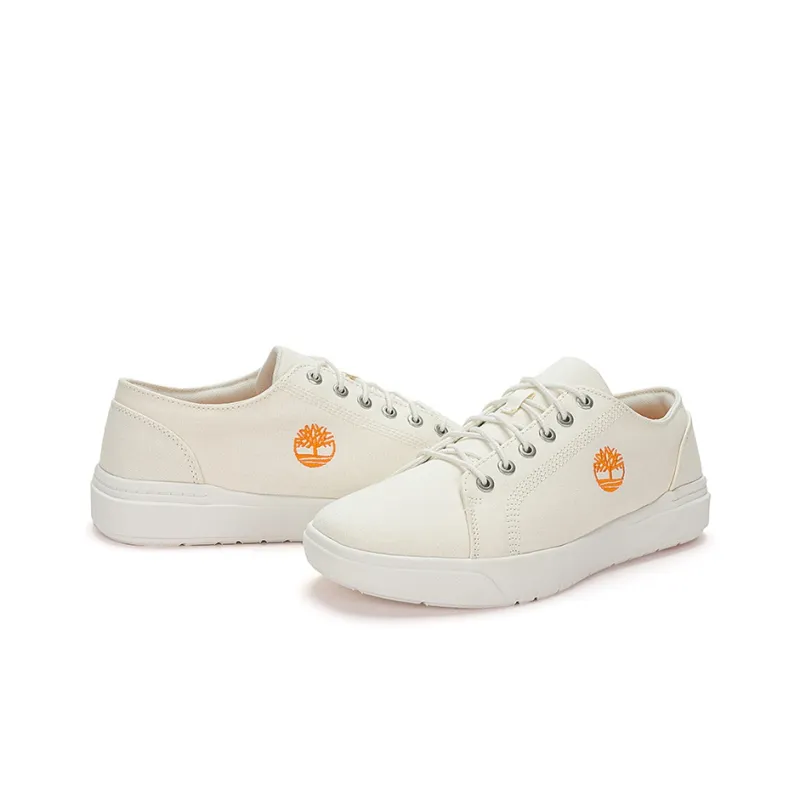 Timberland Seneca Bay Fabric Oxford Shoes 'White'-4