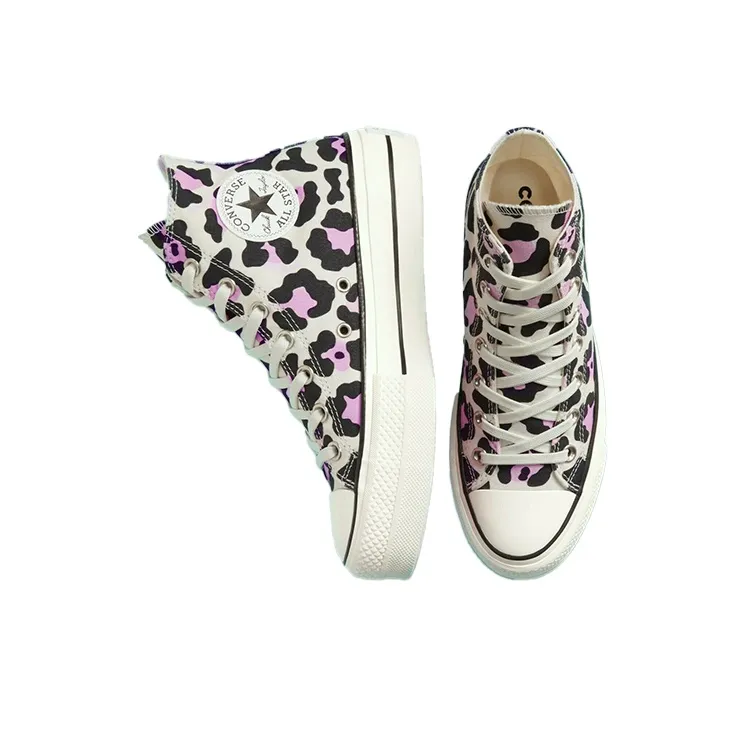Converse Women's Chuck Taylor All Star Lift High 'Leopard' Women's-4