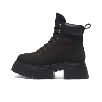 Timberland Sky 6 Inch Lace Up Boots 'Black Nubuck' Women's