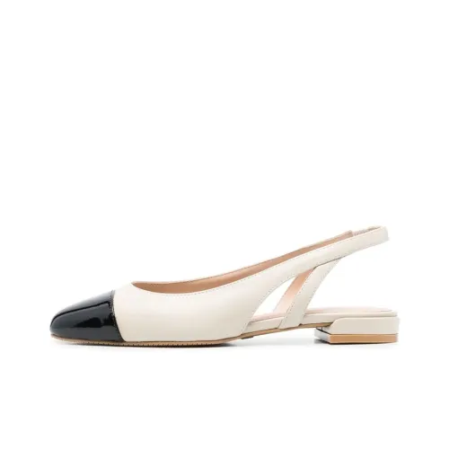 stuart weitzman Cut-out Slingback Ballerina Shoes