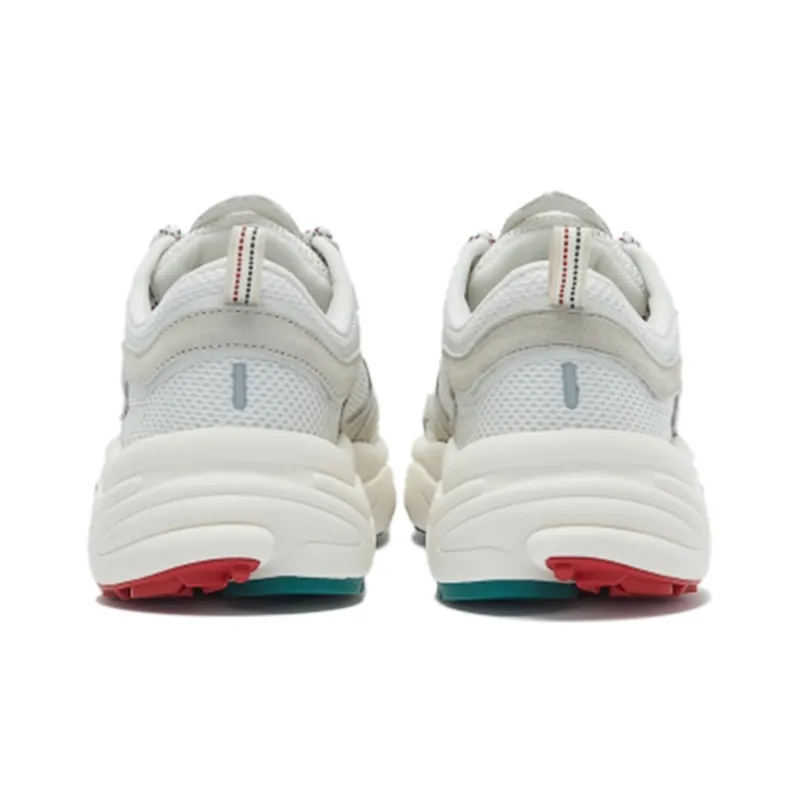 FILA Tenor City Cushioning Anti-Slip And Wear-Resistant Low-Top Chunky Sneakers Unisex Gray Green-4