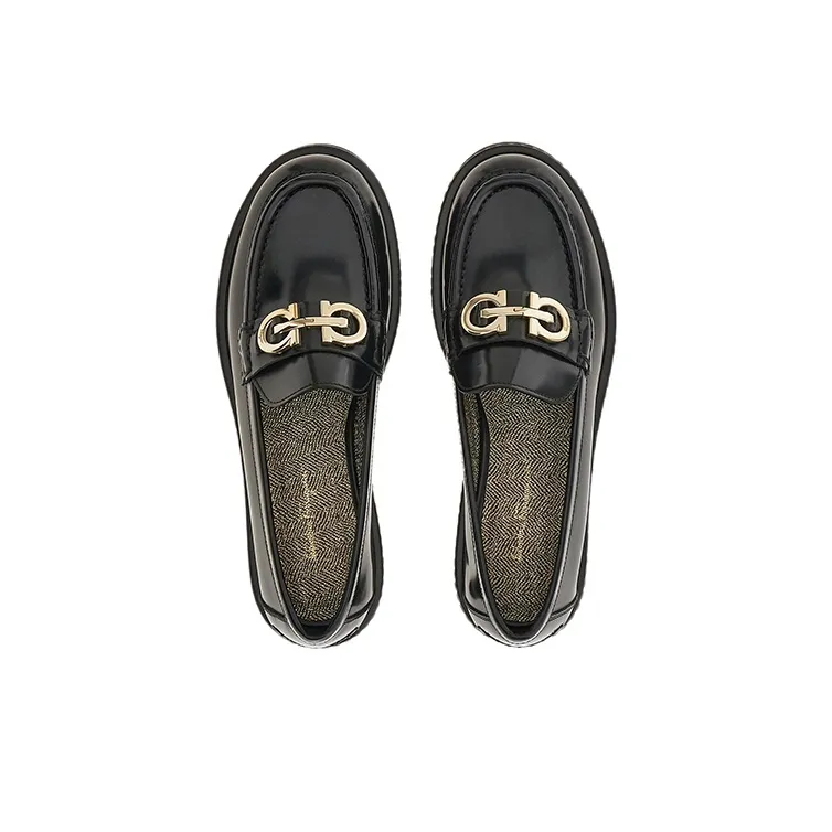 FERRAGAMO Ofelia Gancini-horsebit Loafers-2