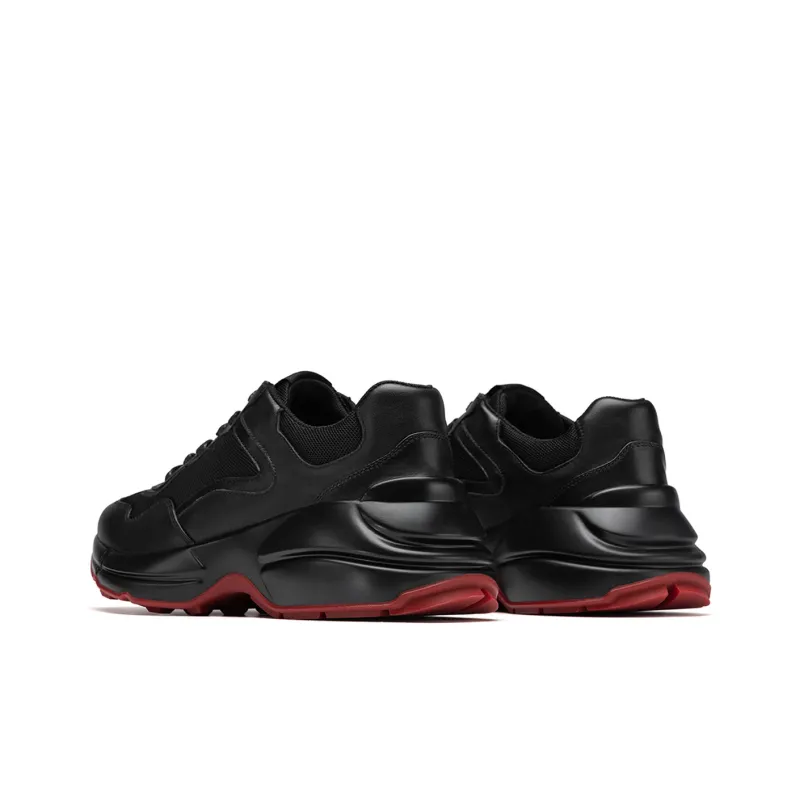 ROBERTA DI CAMERINO Low Top Chunky Sneakers Men's Black-3
