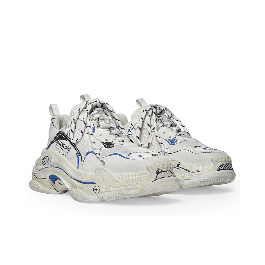 Balenciaga Triple S Sketch-print Sneakers - Cheap Rcj Jordan