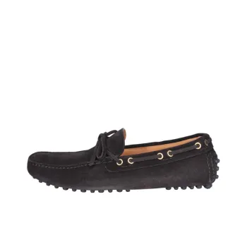 Car Shoe Knot Tie Detail Loafers