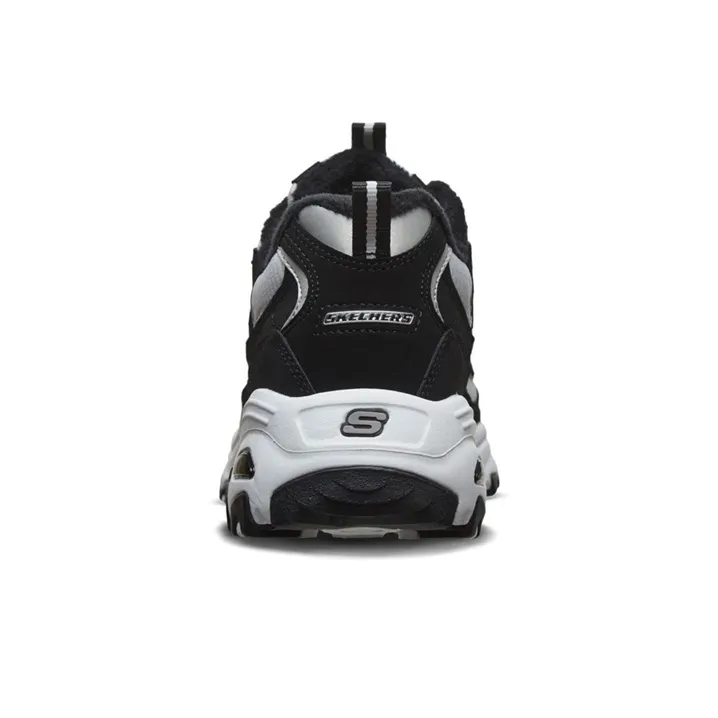 Skechers D'Lites 1.0 White/Black Women's-2